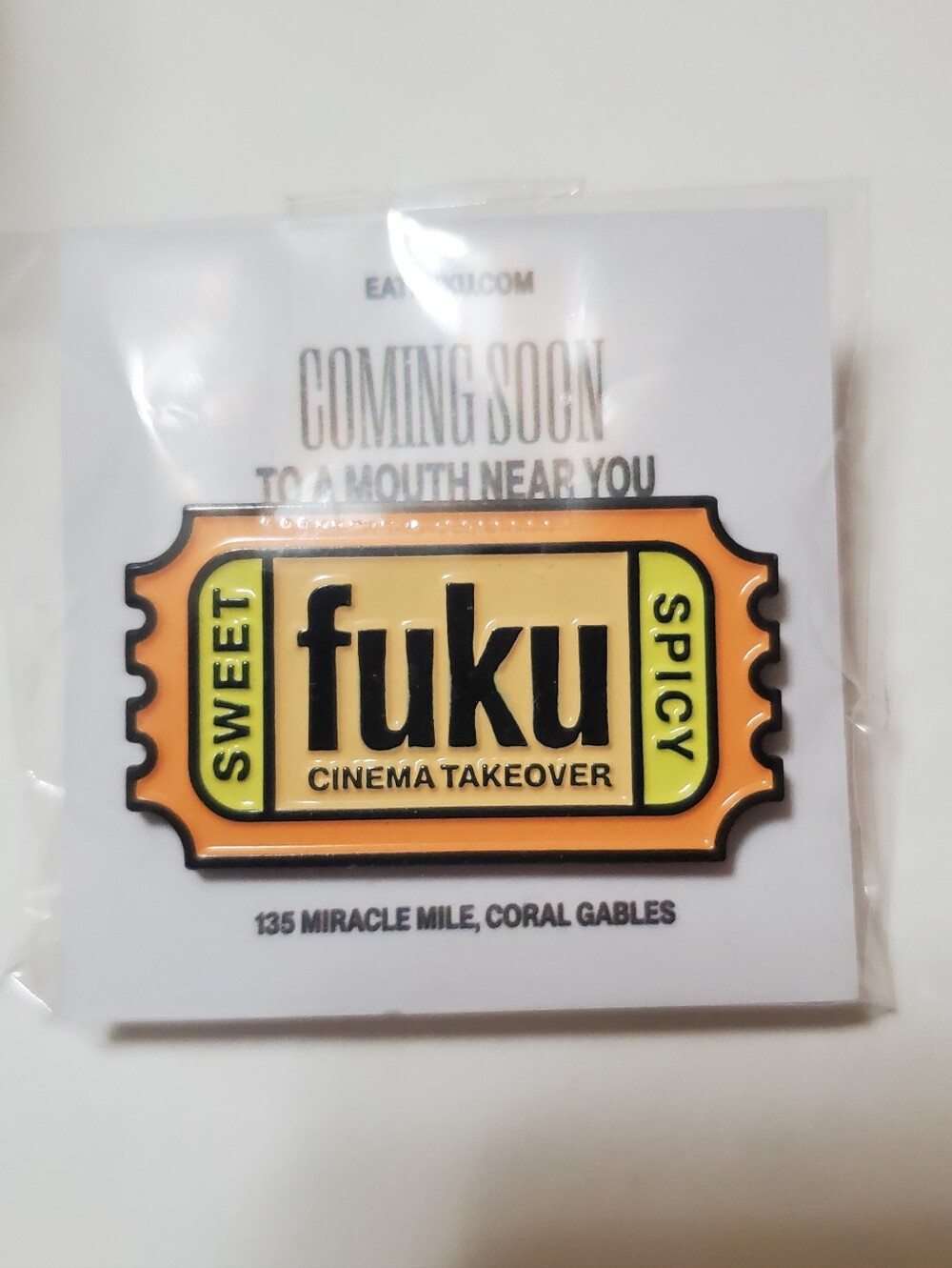 Fuku Limited Edition Pin